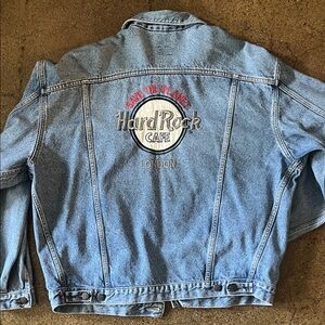 Hard Rock Cafe Blue Jean Jacket